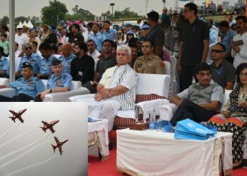 Indian Air Force a glowing symbol of strength, bravery , dedication: LG Sinha