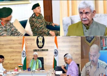 LG Sinha, Army Chief Renew Strategies For Fight Against Terror In Kashmir