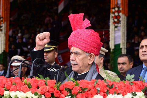 A New Dawn Has Begun In J&K : LG Sinha At Republic Day Parade In Jammu