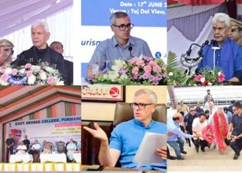 K H Snippets : LG Sinha, CM Omar In A Week That End