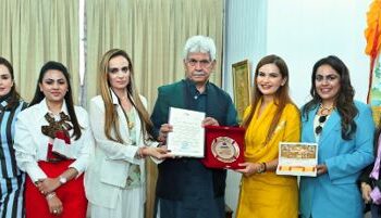 LG Sinha Meets Women Entrepreneurs, Bhaderwah Delegation