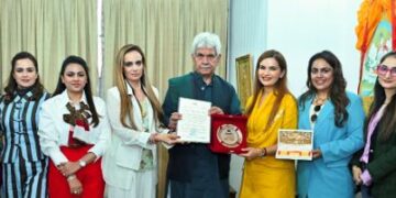 LG Sinha Meets Women Entrepreneurs, Bhaderwah Delegation