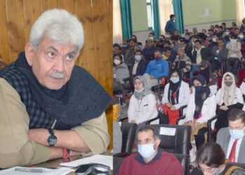LG Sinha, MoS In PMO Jitendra inaugurate 1st academic batch of 100 MBBS students of GMC Doda