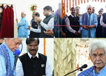 LG Sinha Pushes Knowledge Economy, CM Omar Champions Govt Schools