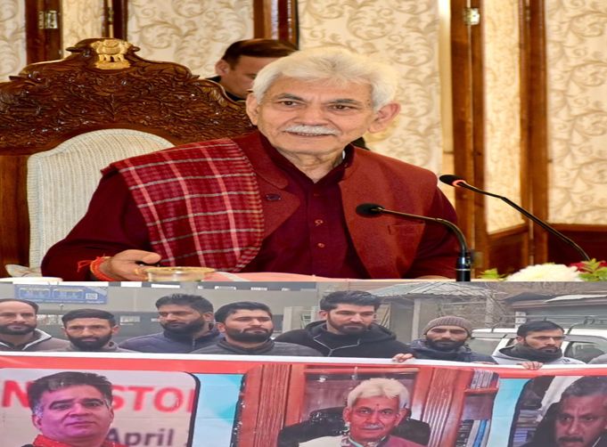 LG Sinha Validates Aspirants’ Long Battle for Justice, Scraps Fraudulent Firemen Select List