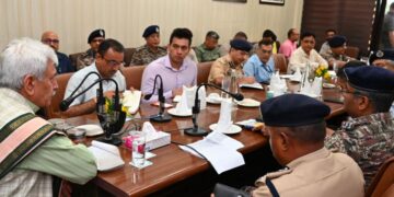 LG Sinha reviews facilities, services for pilgrims at Bhagwati Nagar Yatri Niwas