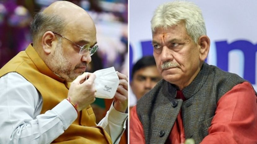 LG Sinha to meet Amit Shah in Delhi over recent killings in Kashmir