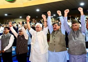 LG Sinha’s Inspired Melody: J&K Awakens to Vande Mataram