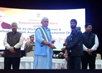 LG Sinha’s New Anti-Terror Doctrine:  Jobs for Victims, Jail for Terrorists