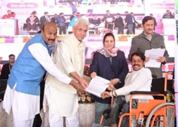 LG, Union Minister Dr Virendra Inaugurate Divya Kala Mela Towards Economic Empowerment Of Divyangjan
