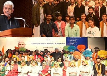 LG addresses Foundation Day commemorative event of 8 States, 5 UTs at Raj Bhawan