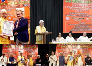 LG addresses Spiritual, Value Education Summit at New Delhi