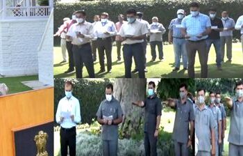 LG administers pledge to Officials, Staff members on commitment to peace, communal harmony
