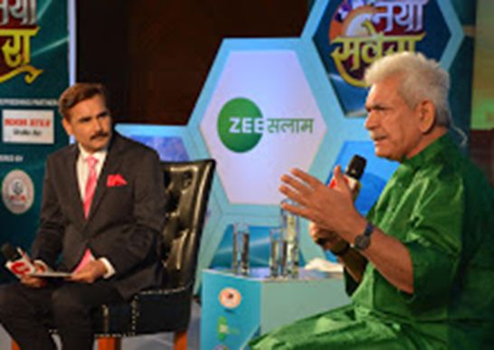 ‘JK to witness massive infra dev across all sectors in next one yr’, Says LG at Zee Salam’s Spl prog