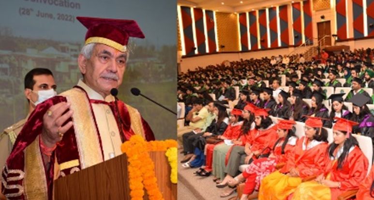 LG attends 7th Convocation of SKUAST-Jammu, lauds Varsity for training in agri science, technology