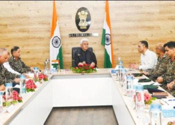 LG chairs a high-level review meeting on security scenario in Jammu Divn
