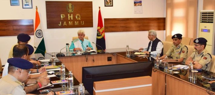 LG chairs a high-level security review meeting in the aftermath of Reasi killings