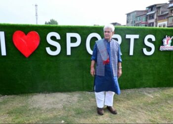 LG dedicates Upgraded, Revamped Bakshi Stadium to J&K Sportspersons
