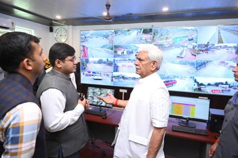 LG Inaugurates Dist Emergency Ops Centre, Amarnath Yatra Control Room in G’bal
