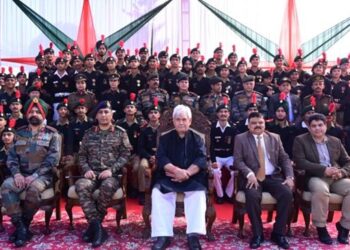 LG interacts with NCC cadets at Raj Bhawan