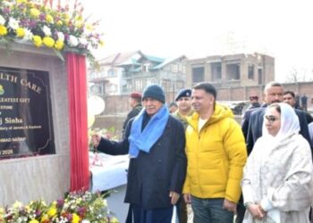 LG lays foundation stone for Meerz Health Care Hospital in Srinagar