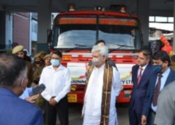 LG lays foundation stone for Smart City projects in Srinagar