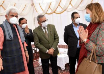 People’s sufferings ended on Aug,5 2019, PM’s efforts brought them in a new era empowerment : LG tells foreign envoys