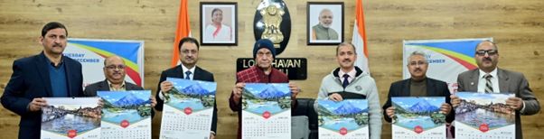 LG unveils J&K Bank Calendar – 2026, Calls for Community Action to Protect J&K’s Rivers, Ecosystems
