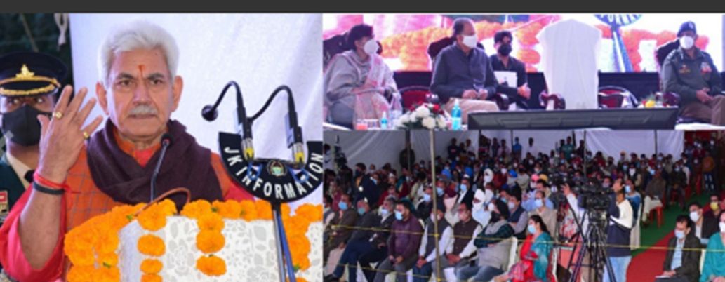 LG visits reviews developmental scenario in Samba border areas, Interacts with BSF men at Chamliyal BoP, lauds their services