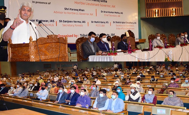 J&K Govt will work in Mission Mode for dev of tribals: LG Sinha
