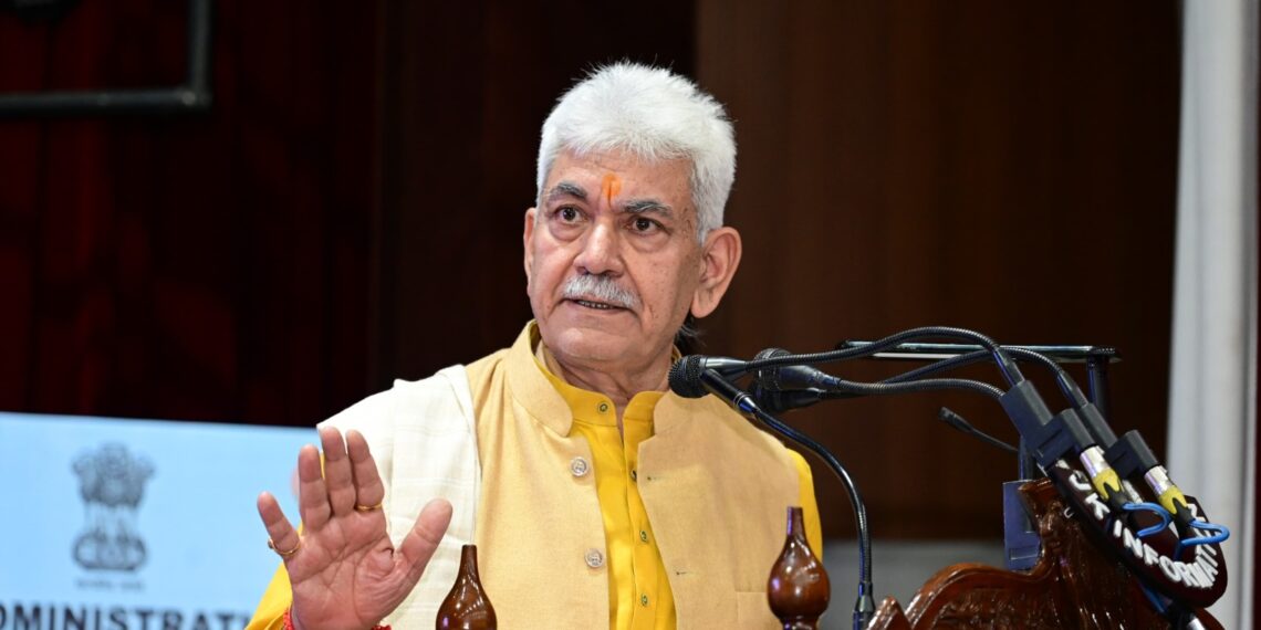 Lt Governor inaugurates Pensioners Sammelan in Jammu; interacts with Pension beneficiaries