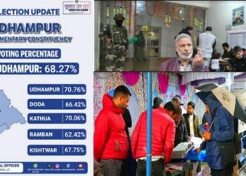 LS Polls-Ist Phase In JK: Higher Turnouts Bring High Hopes To Uhampur-Kathua-Doa Range   