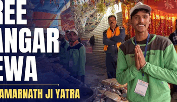 Langars at Baltal serve pilgrims round-the-clock with food, shelter, medical aid