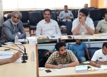 Committee on Subordinate Legislation meets in Srinagar   