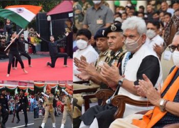 LG inaugurates Retreat Ceremony at Octroi Post, Suchetgarh on the India-Pak Int’l Border