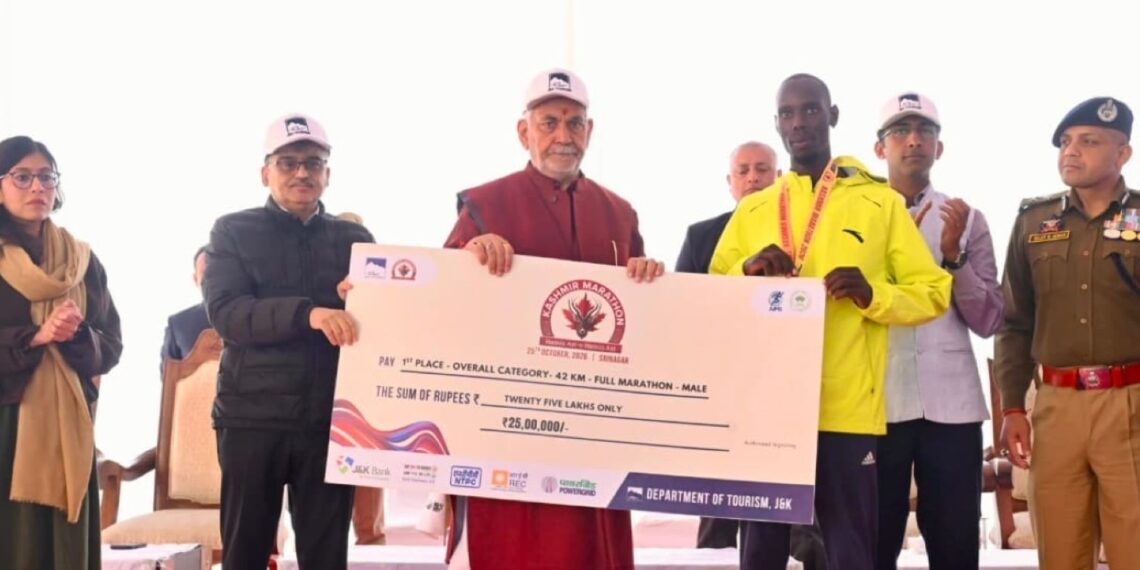 Kashmir Marathon emerging as flagship sporting event, boosting J&K’s global sports tourism profile