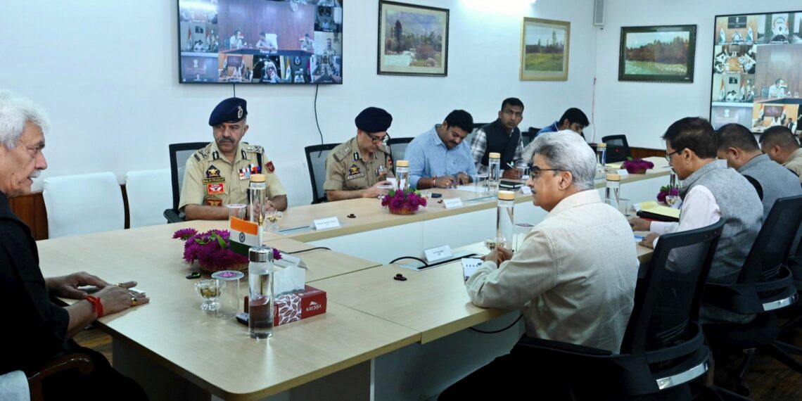After Kulgam Attack, LG Sinha Directs Review of SOPs for Safety of Non-Local Labourers