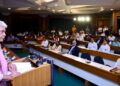 Lieutenant Governor addressed World Wisdom Forum & shared his Vision for Viksit Bharat