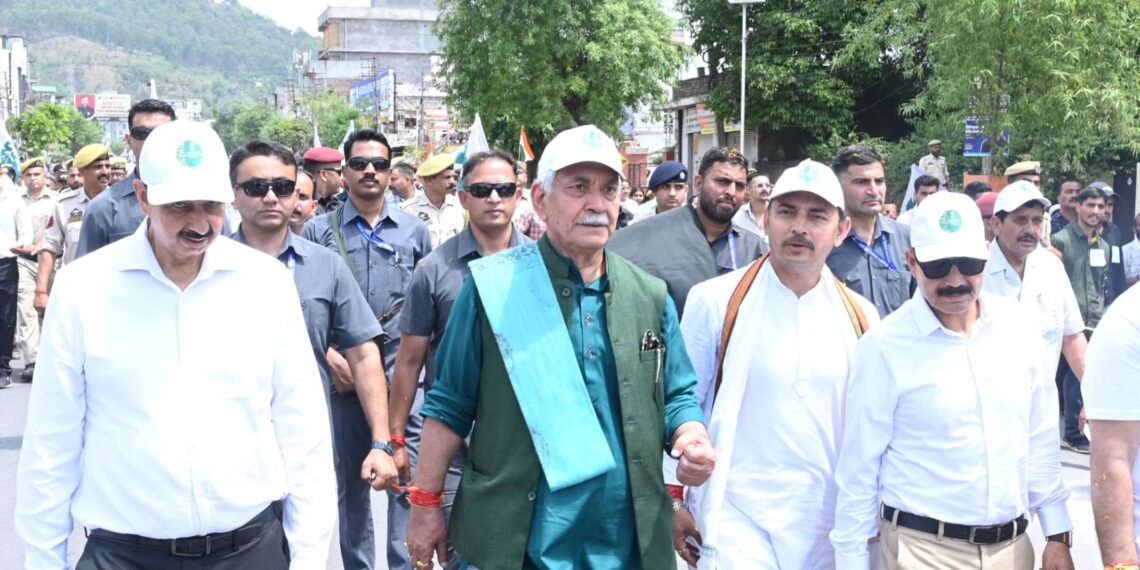 “Nasha Mukt J&K Our collective War against Drugs, We must win it together”: LG Sinha