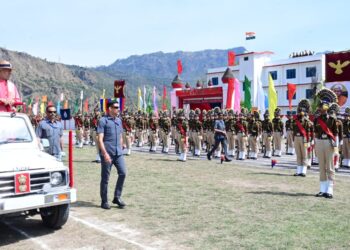 Lieutenant Governor attends the Passing Out Parade of J&K Police Constables at STC Talwara