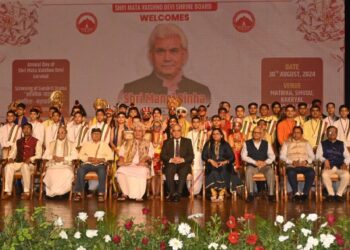 Lt Governor attends Foundation Day celebration of SMVD University