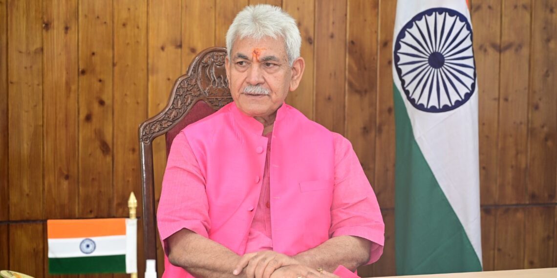 LG Sinha Pays Tributes To Former PM Vajpayee On His Death Anniversary