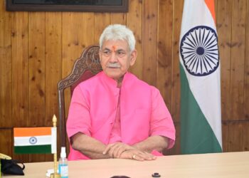 LG Sinha Pays Tributes To Former PM Vajpayee On His Death Anniversary