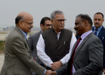 Lt Governor designate arrives