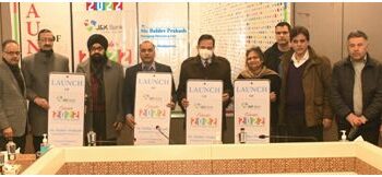 MD & CEO Baldev Prakash unveils J&K Bank’s Digital Calendar – 2022