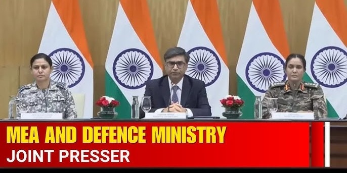 “Pakistani military targets engage by air-launched precision weapons,” Col Qureshi outlines India’s response to Pak agression
