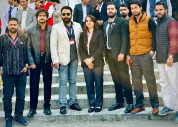 Mir Uzaib, Human Rights Activist, Attends UT-Level Crime Branch Conference
