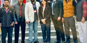 Mir Uzaib, Human Rights Activist, Attends UT-Level Crime Branch Conference