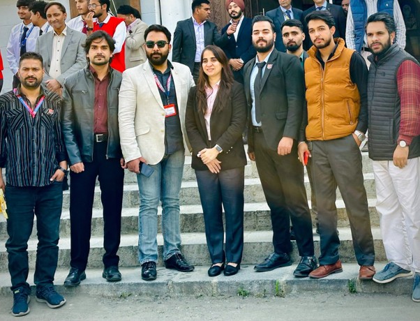 Mir Uzaib, Human Rights Activist, Attends UT-Level Crime Branch Conference