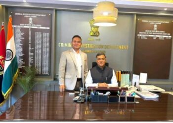 MK Sinha takes ADG CID charge, Sinha replaces Nitish Kumar